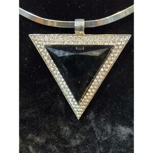 Traci Lynn Black Bravo Necklace